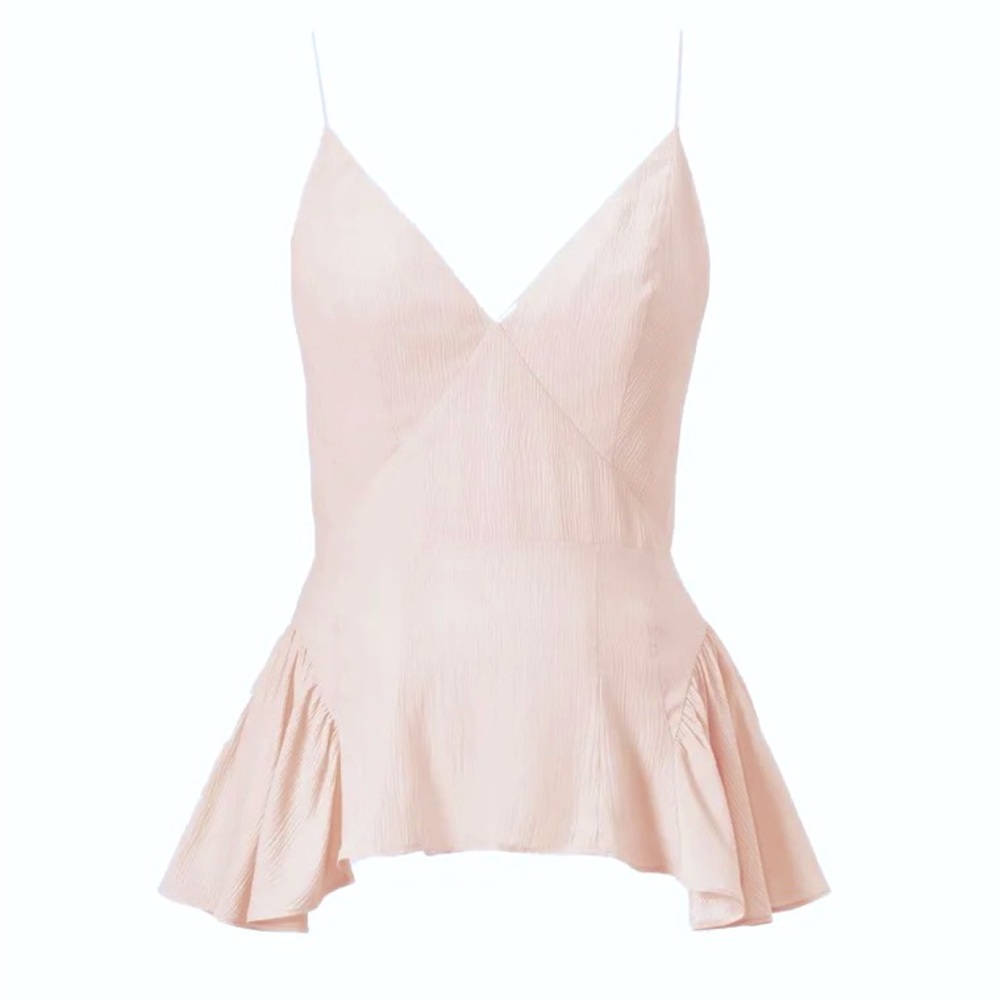 TOVE Delphi Women’s Silk Camisole Top size 38/S NWOT Nude Pink